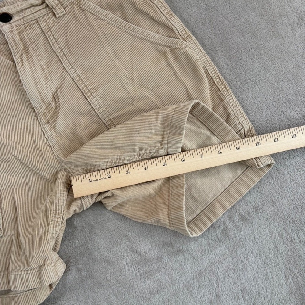 Patagonia Organic Cotton Cord Utility Shorts 6" in Beige Men Fits 28 (Tag 30) - Picture 6 of 8